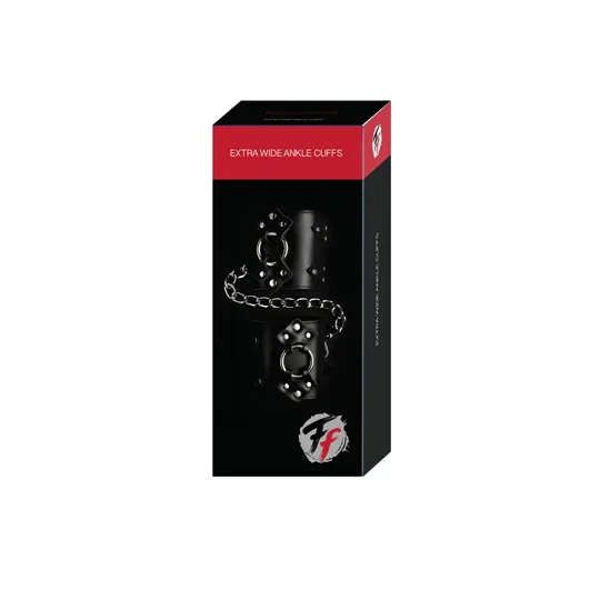 Оковы Extra Wide Ankle Cuffs черные