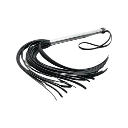 Плеть черная Crazy Handmade с металической ручкой