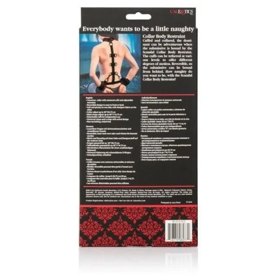 Фиксация для рук и шеи Scandal Collar Body Restraint