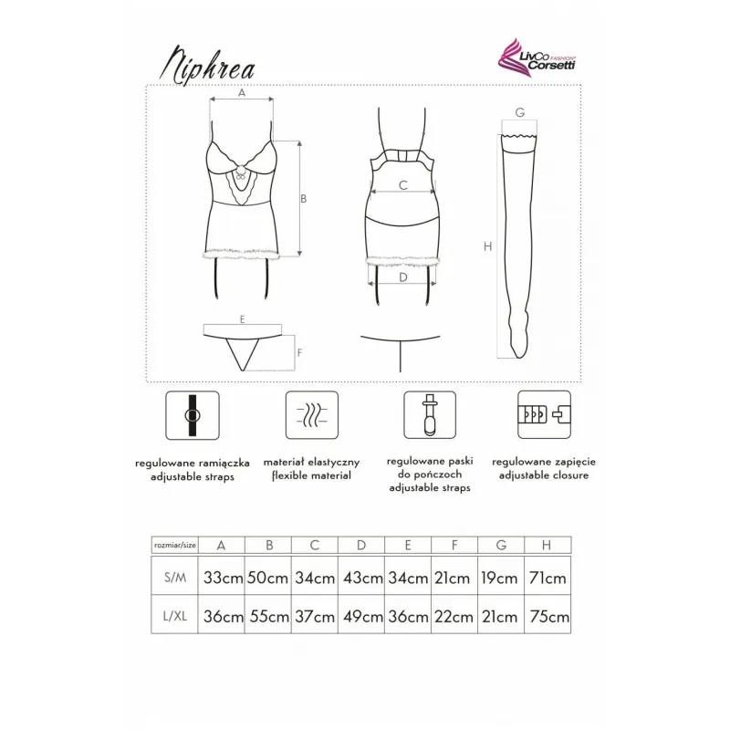 Комплект "Niphrea" красный