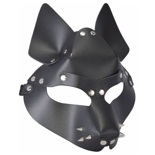 Маска БДСМ, Wolf с шипами, 3416-1
