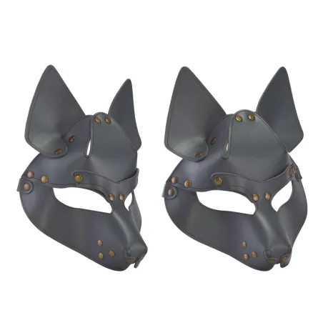 Маска БДСМ, Wolf серый, 3416-6