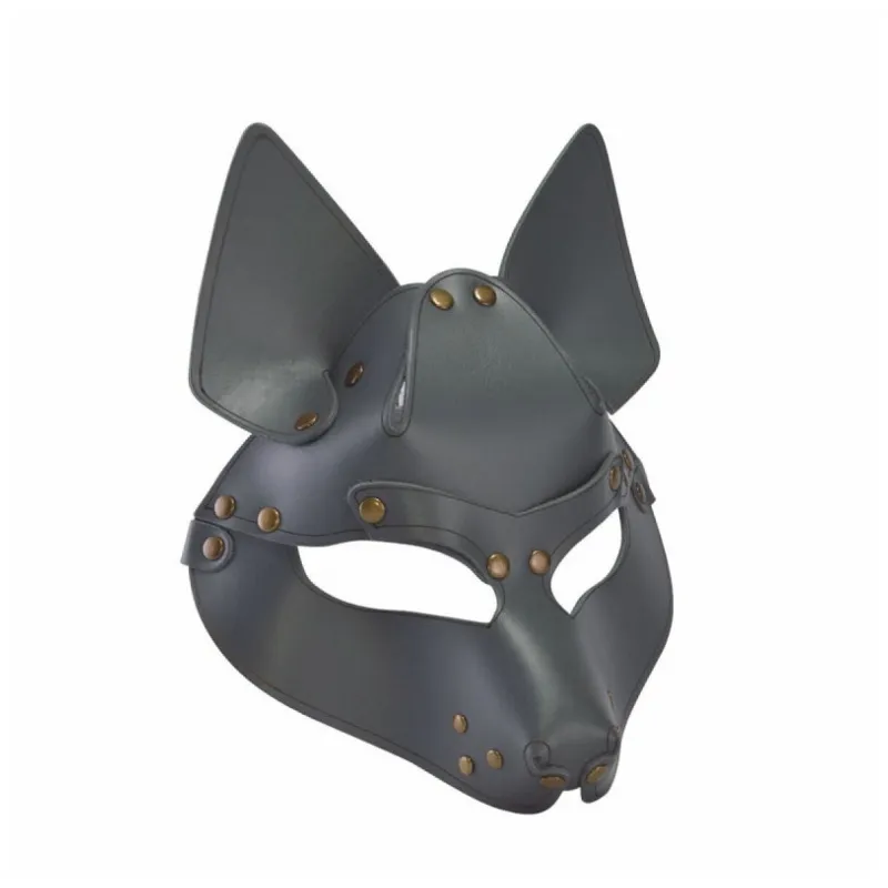 Маска БДСМ, Wolf серый, 3416-6