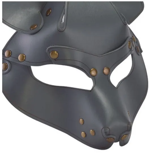 Маска БДСМ, Wolf серый, 3416-6