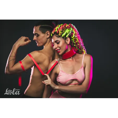 ОШЕЙНИК PARTY HARD CIRCUS RED