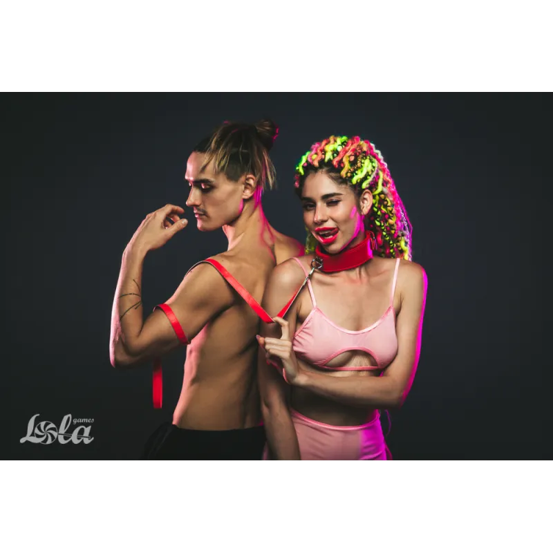 ОШЕЙНИК PARTY HARD CIRCUS RED