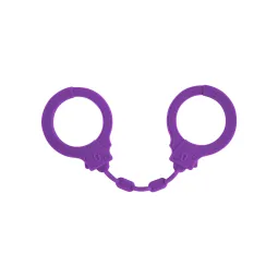 СИЛИКОНОВЫЕ НАРУЧНИКИ PARTY HARD SUPPRESSION PURPLE