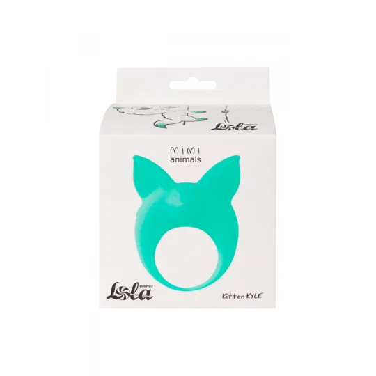 ЭРЕКЦИОННОЕ КОЛЬЦО MIMI ANIMALS KITTEN KYLE GREEN