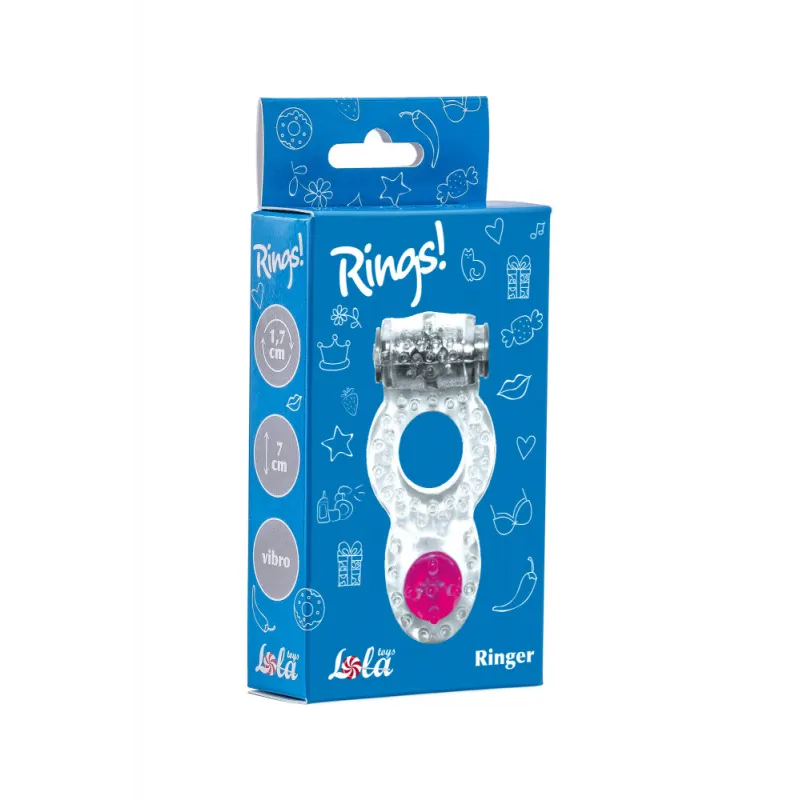 ЭРЕКЦИОННОЕ КОЛЬЦО RINGS RINGER WHITE