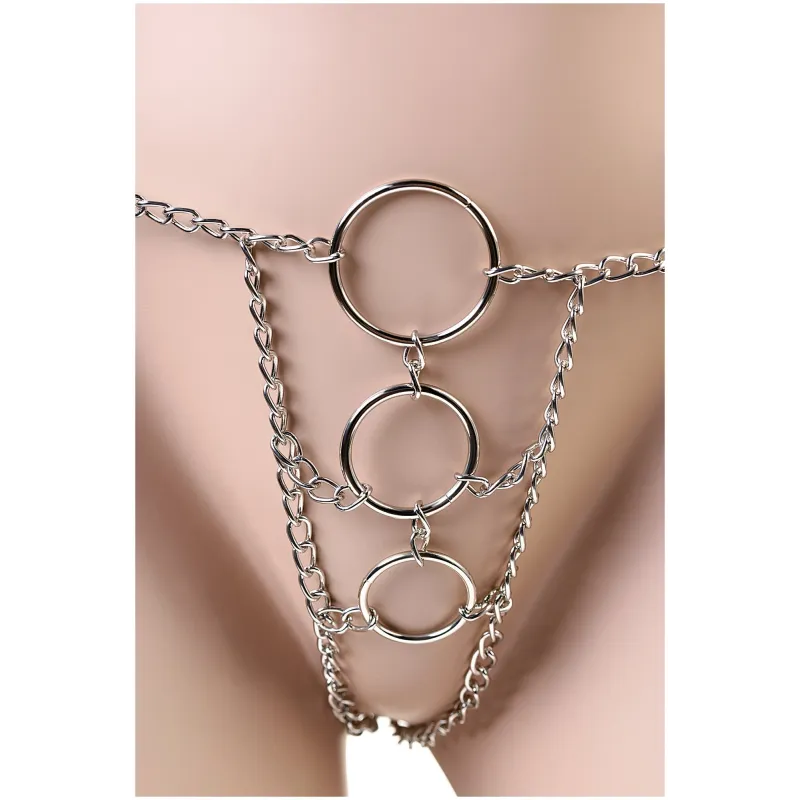 БИКИНИ ИЗ ЦЕПОЧЕК TOYFA THEATRE, OS, ЧЕРНЫЙ 704020