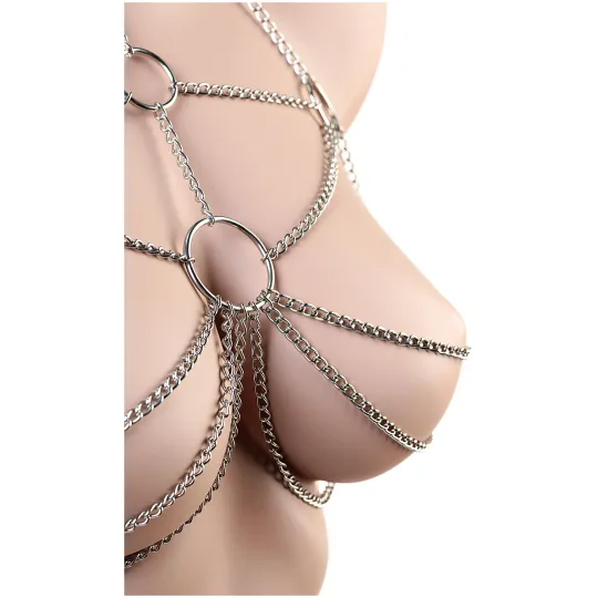 БИКИНИ ИЗ ЦЕПОЧЕК TOYFA THEATRE, OS, ЧЕРНЫЙ 704020