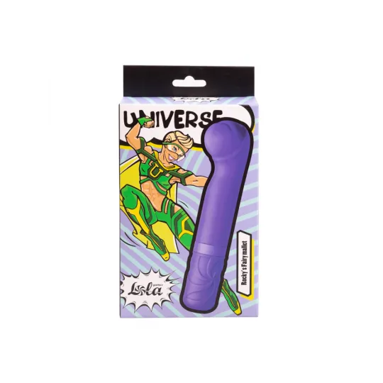 ПЕРЕЗАРЯЖАЕМЫЙ ВИБРАТОР UNIVERSE ROCKY’S FAIRY MALLET BLUE
