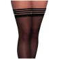 Чулки 20 ДЕН, цвет черный, размер 3