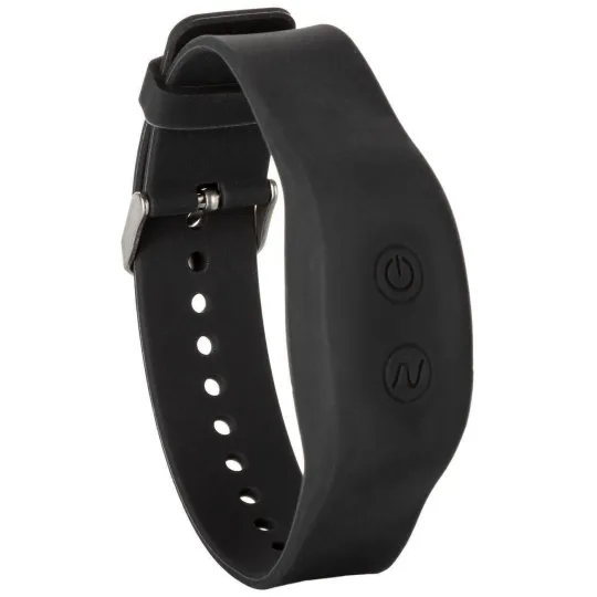 Компактный вибромассажер с управлением при помощи браслета Wristband Remote Curve