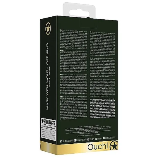 Маска-шлем (депривационная маска) Army Theme