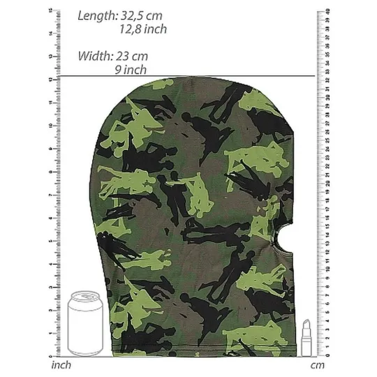 Маска-шлем (депривационная маска) Army Theme