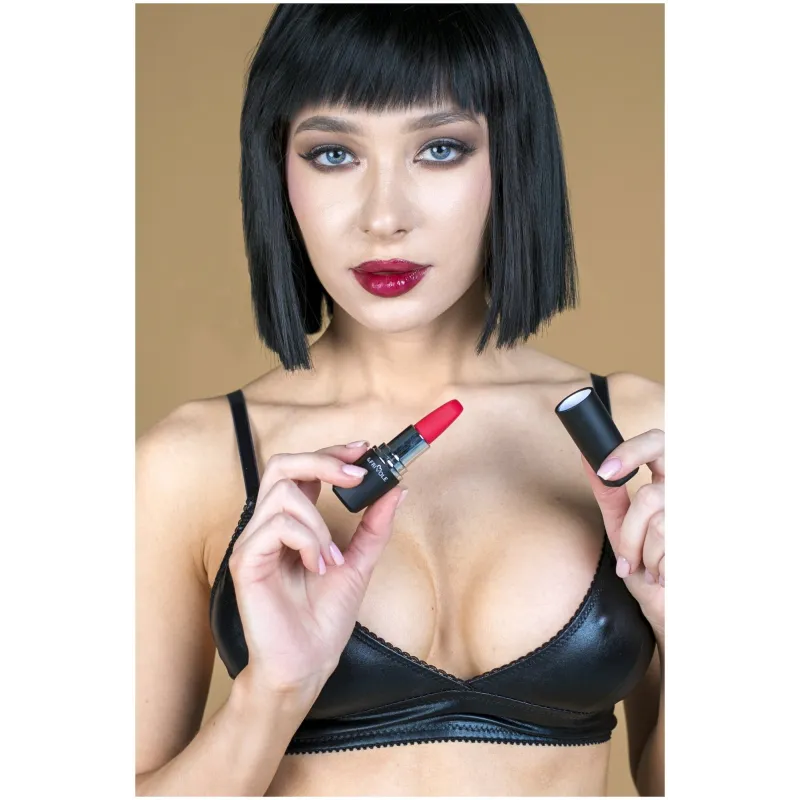 Вибратор помада Mira, цвет черный (INFINITE)