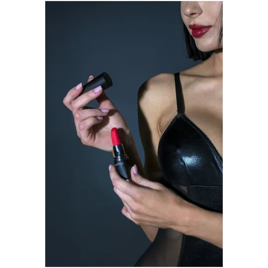 Вибратор помада Mira, цвет черный (INFINITE)