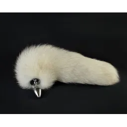 Анальная пробка с хвостиком, 26 мм 8043