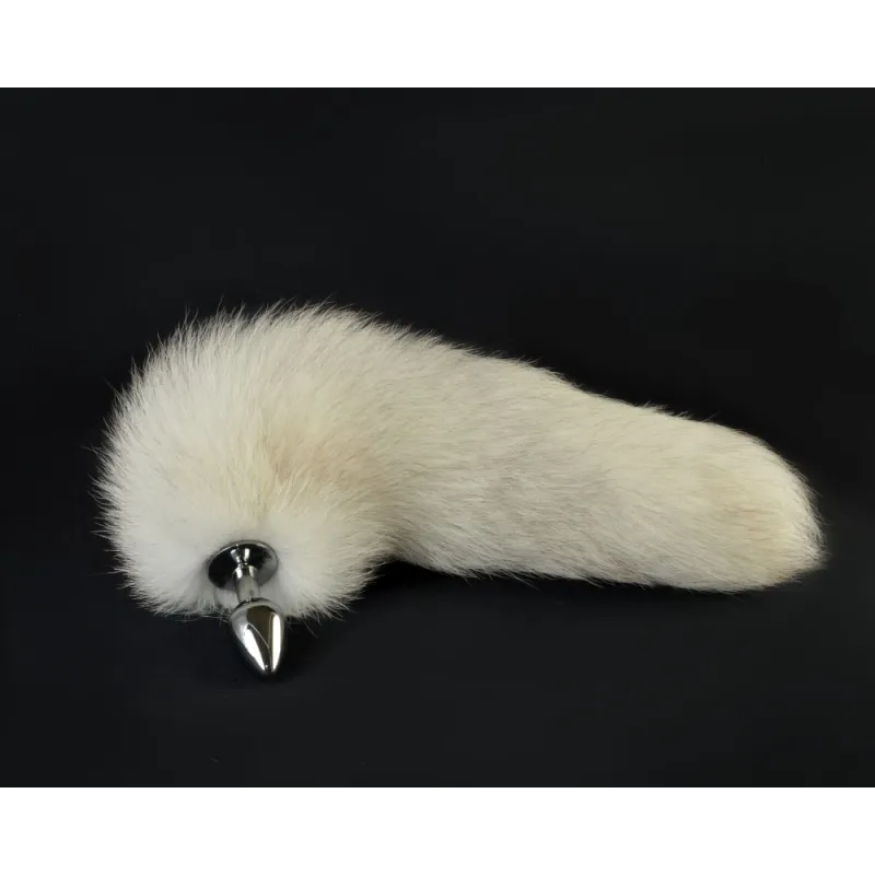 Анальная пробка с хвостиком, 26 мм 8043