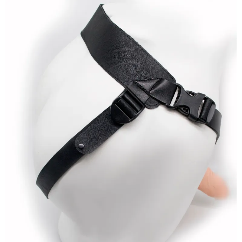 Фаллоимитатор поясной пустотелый с бандажом 7407/3