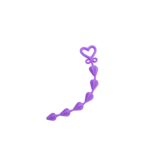 Анальная цепочка MY TOY фиолетовая