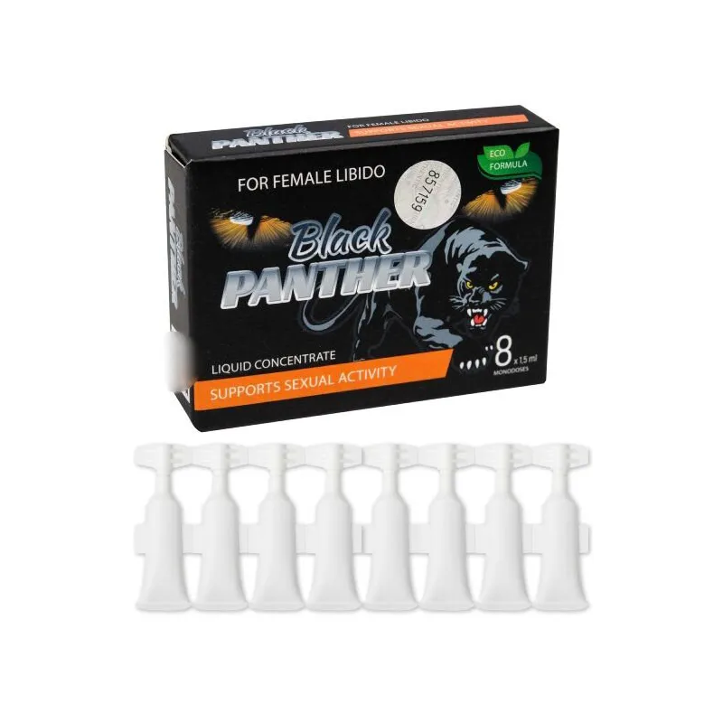 Концентрат пищевой для женщин BLACK PANTER, 8 монодоз
