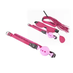 Кляп-шар силиконовый Pink Love 3407-4