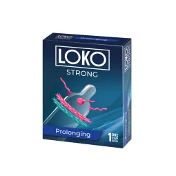 Стимулирующая насадка LOKO STRONG (52+/-2мм, 190+/-5мм)