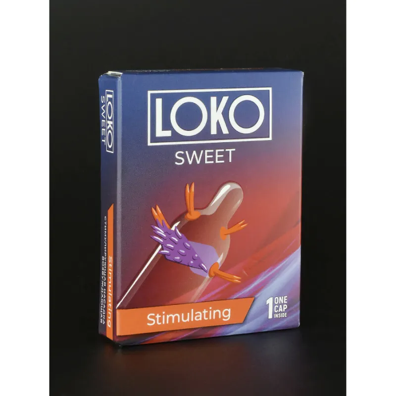 Стимулирующая насадка LOKO SWEET (52+/-2мм, 190+/-5мм)