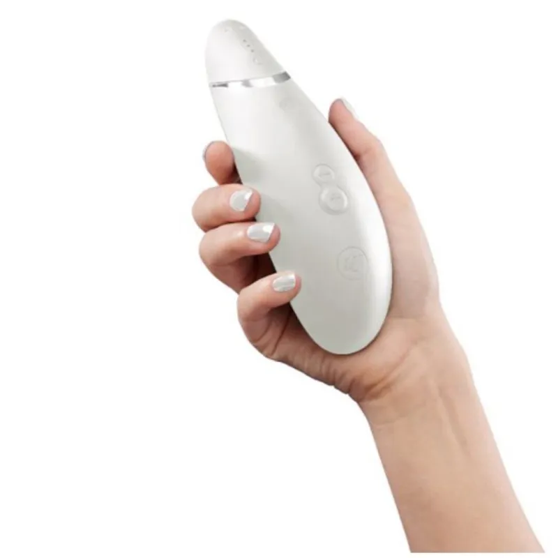 Бесконтактный клиторальный стимулятор Womanizer Premium 2 серый