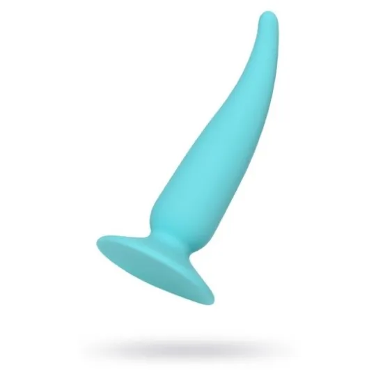 АНАЛЬНАЯ ВТУЛКА TODO BY TOYFA СAPPY, СИЛИКОН, ГОЛУБАЯ, 12,5 СМ, Ø 2,7 СМ