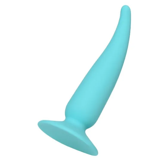 АНАЛЬНАЯ ВТУЛКА TODO BY TOYFA СAPPY, СИЛИКОН, ГОЛУБАЯ, 12,5 СМ, Ø 2,7 СМ