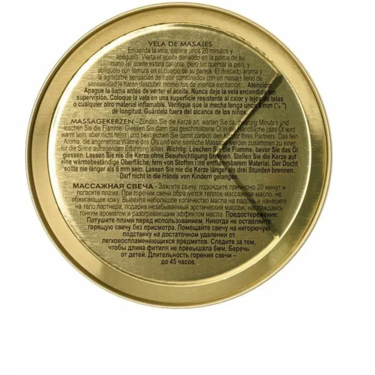 Массажное масло в виде свечи 30мл. Клубничное вино