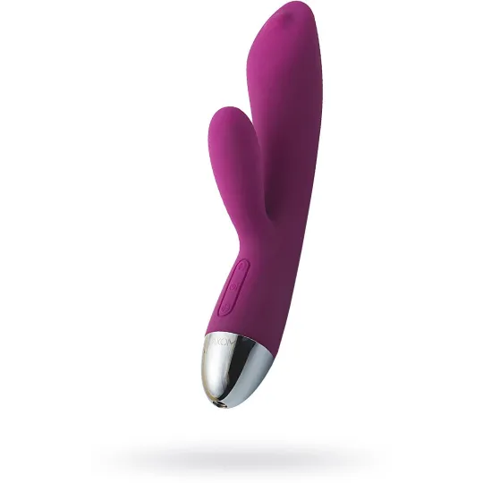 Trysta Фиолетовый Вибростимулятор со встроенным аккумулятором