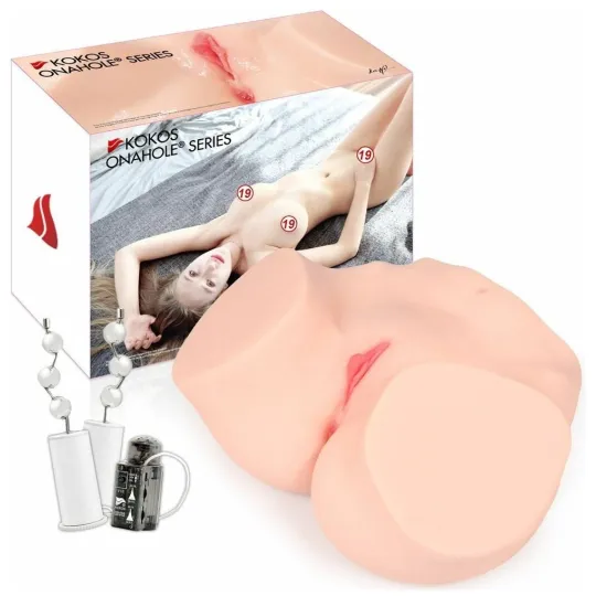 Hanna Onahole 001 Мастурбатор вагина анус с двойным слоем