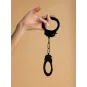 Наручники стальные черного цвета (Be Mine)