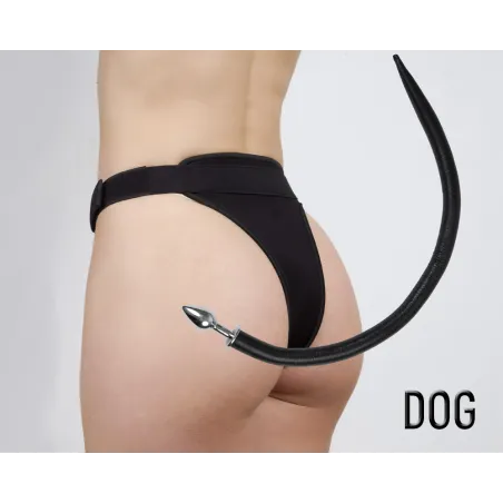 Анальная пробка с хвостом DOG