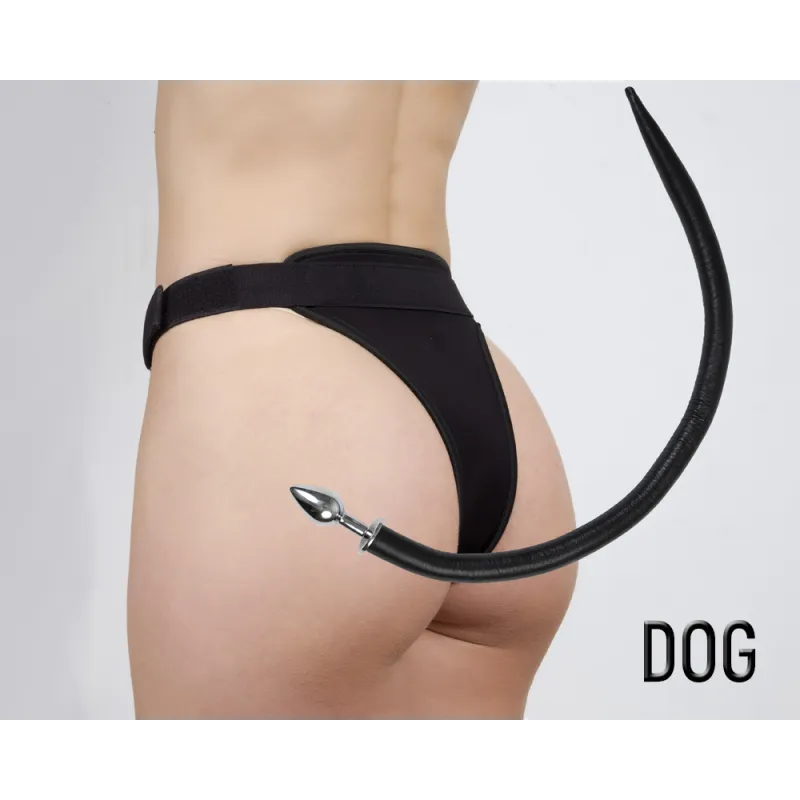 Анальная пробка с хвостом DOG