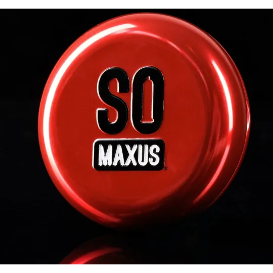 Ультратонкие презервативы в металлическом боксе MAXUS Sensitive - 3 шт.