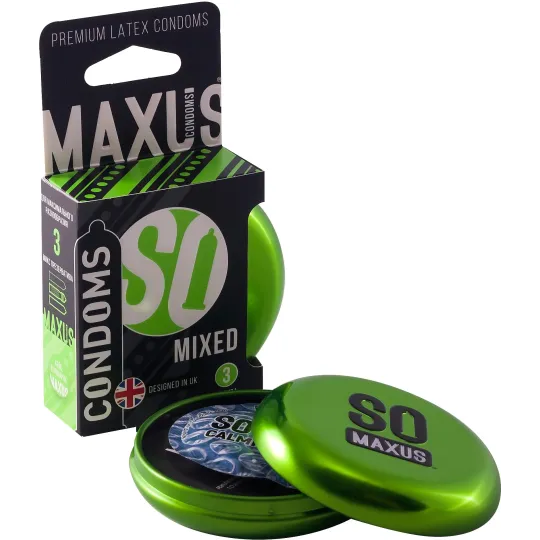 Презервативы Maxus Mixed, 3 шт.