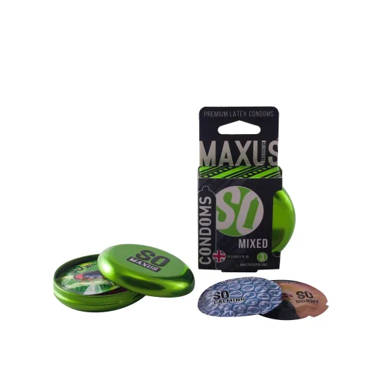 Презервативы Maxus Mixed, 3 шт.