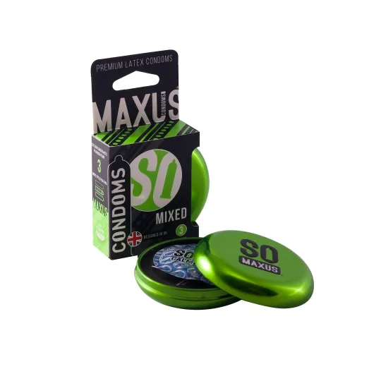 Презервативы Maxus Mixed, 3 шт.