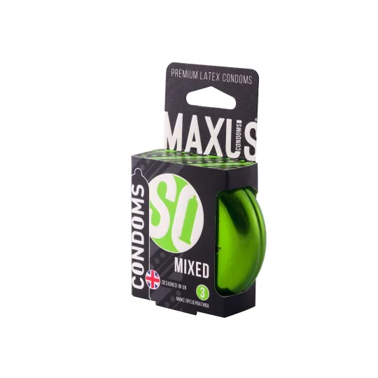 Презервативы Maxus Mixed, 3 шт.