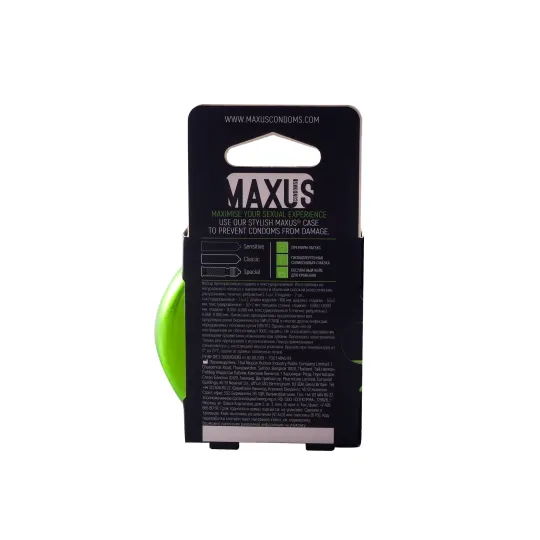 Презервативы Maxus Mixed, 3 шт.