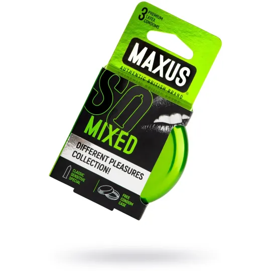 Презервативы Maxus Mixed, 3 шт.