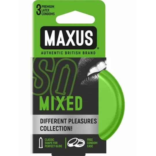 Презервативы Maxus Mixed, 3 шт.