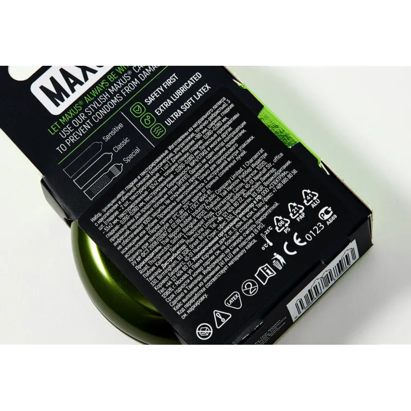 Презервативы Maxus Mixed, 3 шт.