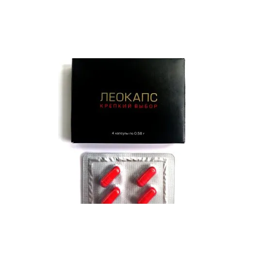 Леокапс крепкий выбор Усилитель потенции 4 капсулы