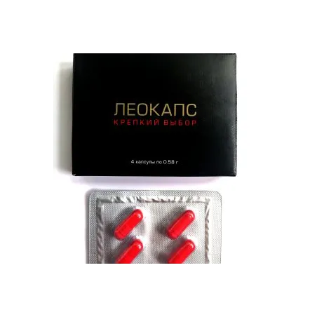 Леокапс крепкий выбор Усилитель потенции 4 капсулы